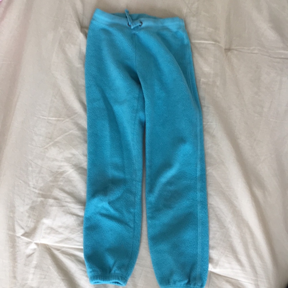 Blue sweatpants